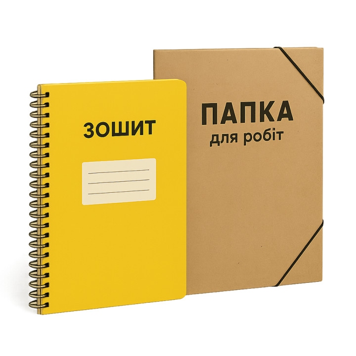 Папка для зошитів та праці