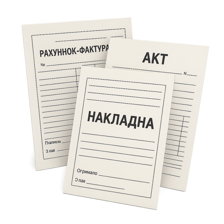 Бухгалтерський бланк