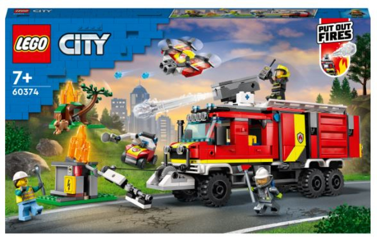 Конструктор LEGO City Пожежна машина (60374)