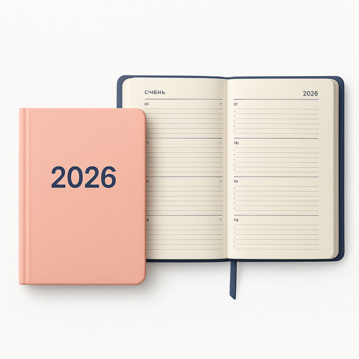 Ежедневник, еженедельник датированный 2026